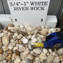 White River Rock - 3/4-1”.