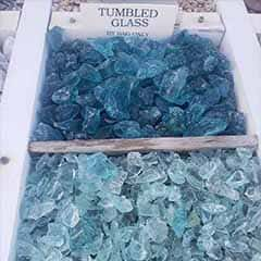 Tumbled Glass.